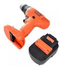 Parafusadeira Furadeira Black & Decker Bivolt sem fio GC1200