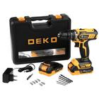 Parafusadeira Furadeira de Impacto 3/8 Polegadas 20V 2 Baterias 1.5AH Maleta com Acessórios Deko