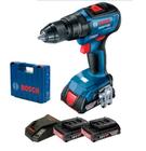 Parafusadeira Furadeira de Impacto Brushless Bosch GSB18V-50-2B