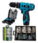 Parafusadeira/ Furadeira De Impacto + Kit Bosch Profissional 12v