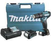 Parafusadeira Furadeira Impacto Bateria 12v- Makita Completo