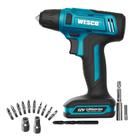 Parafusadeira Furadeira Sem Fio 12v Bivolt Ws2555k Wesco