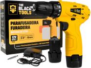 Parafusadeira Furadeira Sem Fio Bateria 12v Bivolt