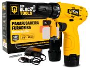 Parafusadeira Furadeira Sem Fio Bateria 12v Bivolt