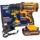 Parafusadeira Furadeira Sem Fio Bivolt 10mm 12v - Sem Maleta - PRO EURO