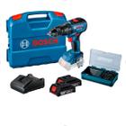 Parafusadeira Gsb-50 Bateria 18V Bosch+ Jogo Brocas Makita