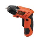 Parafusadeira Sem Fio Black & Decker 4.8V, Bivolt, 200 RPM, Preto/Laranja - KC4815B-BR