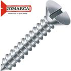 Parafuso Auto Atarraxante Chata Fenda Jomarca 5,5 X 25Mm - Kit C/2 Centos