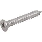 Parafuso Autoatarraxante Inox 2,9 mm x 19,0 mm Cabeça Chata Phillips com 10 peças Vonder