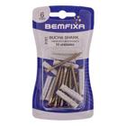 Parafuso Cabeça Chata 6mm C/ Bucha Shark 10pçs - Bemfixa