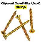 Parafuso Chipboard Philips 4,0x40 Com 500un Belenus