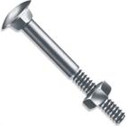 Parafuso Frances Jomarca 1/4X5 Com Porca % 07232/26546 - 1 Cento
