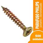 Parafuso jomarfix cabeca chata philips 3,5x25mm bicromatizado 500x1 importado