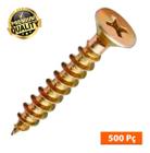 Parafuso Para Madeira Mdf Compensado Philips 3,5x16 500un