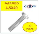 Parafuso Sextavado Inox 10 X 100 Inox 20 Pçs