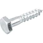 Parafuso Sextavado Rosca Soberba 1/4'' x 30 mm Cartela com 4 peças Vonder