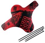 Paralama Diant Mtb (mud Bike ) Vermelho/preto