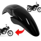 Paralama Dianteiro Moto Motocicleta Titan Fan 150 2009 2010 2011 2012 2013 Preto