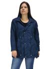 Parka Jaqueta Butu Biru Extra Grande Plus Size Feminino