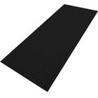 Passadeira Tapete Emborrachado Soft Antiderrapante 45cm X 1,5 Metros Preto