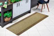 Passadeira Tapete Sisal 0,66x2,30 Bege Mescla Antiderrapante Lancer