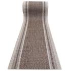 Passadeira Trilho 3,5M Sisal Geometrico Nature Moldura 350Cm