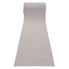 Passadeira Trilho 3M Sisal Sem Pelo Liso Buzios Cinza 66X300