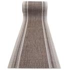 Passadeira Trilho 4,5M Sisal Geometrico Nature Moldura 450Cm