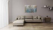 Passadeira Vinilica Em Pvc Imita Madeira 50X200Cm Cacau