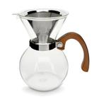 Passador de Café em Vidro Borossilicato 650 ml com Coador em Aço Inox Mimo Style