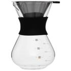 Passador de Café Vidro Borossilicato Alça de Silicone 350 ml