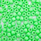 Passante Miçanga Tererê Plástico Verde Neon 10mm 630pçs 500g - Macall
