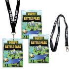 Passe de Batalha VIP Lanyard Citadel Black Battle Royale x12