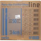 Pasta ABA Elastica Plastica Oficio 40MM AZUL Delloline