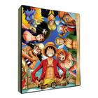 Pasta Álbum Fichário One Piece Luffy Porta 180 Cartas Cards
