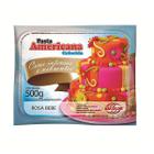 Pasta Americana Rosa Bebê 500g Arcolor