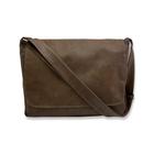 Pasta Bolsa Carteiro Executiva Notebook Transversal Couro Reforçada