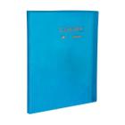 Pasta catálogo 50 folhas - clear book - transparente azul yes