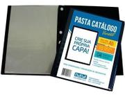 Pasta Catálogo Com 10 Envelopes 0,10 Pebd A5 Azul