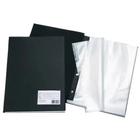 Pasta Catálogo Com 100 Envelopes Plásticos 24x33 Cm