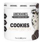 Pasta de Amendoim Amendomel 500g Chocolate Branco C/ Cookies