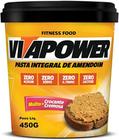 Pasta de Amendoim Integral - 450g Crocante - Vitapower