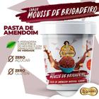 Pasta De Amendoim Integral Gourmet La Ganexa Mousse Brigadeiro 1Kg Emagreça Sem Sofrer ZERO AÇUCAR ZERO GLÚTEN