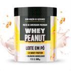 Pasta de Amendoim Premium Leite em Pó 600g Contém Whey Protein