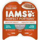 Pasta de atum Wet Cat Food Iams Perfect Portions 76 mL (24x2)