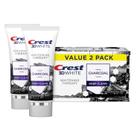 Pasta de Dentes Crest 3D White Whitening Therapy Charcoal - Kit com 2 Unidades (100mL cada)