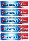 Pasta de dentes Crest Fluoride Anticavity Regular 240 mL (pacote com 5)