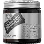 Pasta esfoliante para barba e esfoliante facial Proraso 100mL