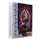 Pasta Fichário Álbum Cartas Cards Pokémon Darkrai Novo com 10 Folhas 9 Bolsos 4 Argolas