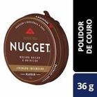 Pasta Graxa Nugget Para Sapatos e Couro Cera Brilho Para Sapato 36g Marrom